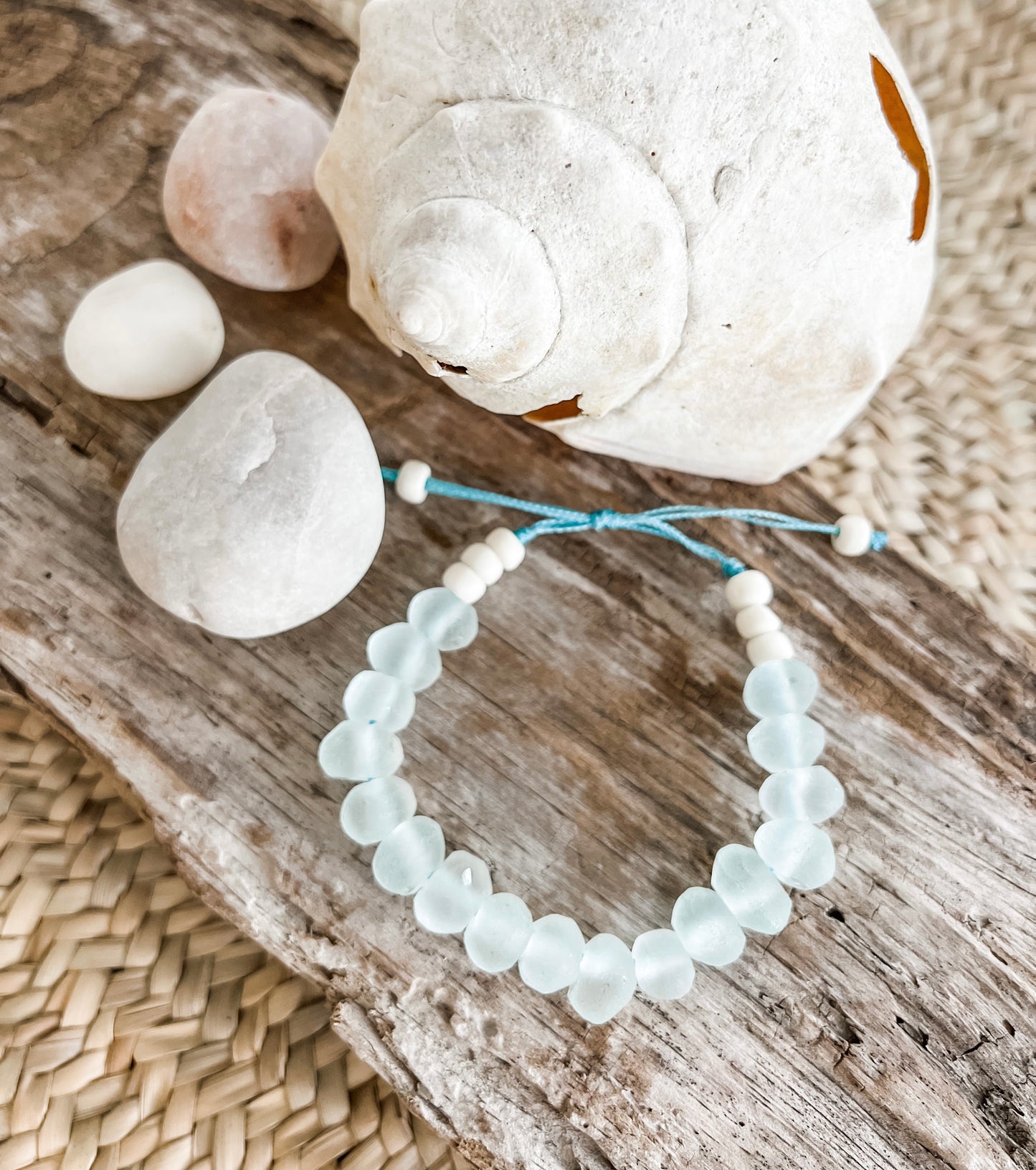 Recycled Glass Bracelet by Amanda Cooley x GLDESIGN